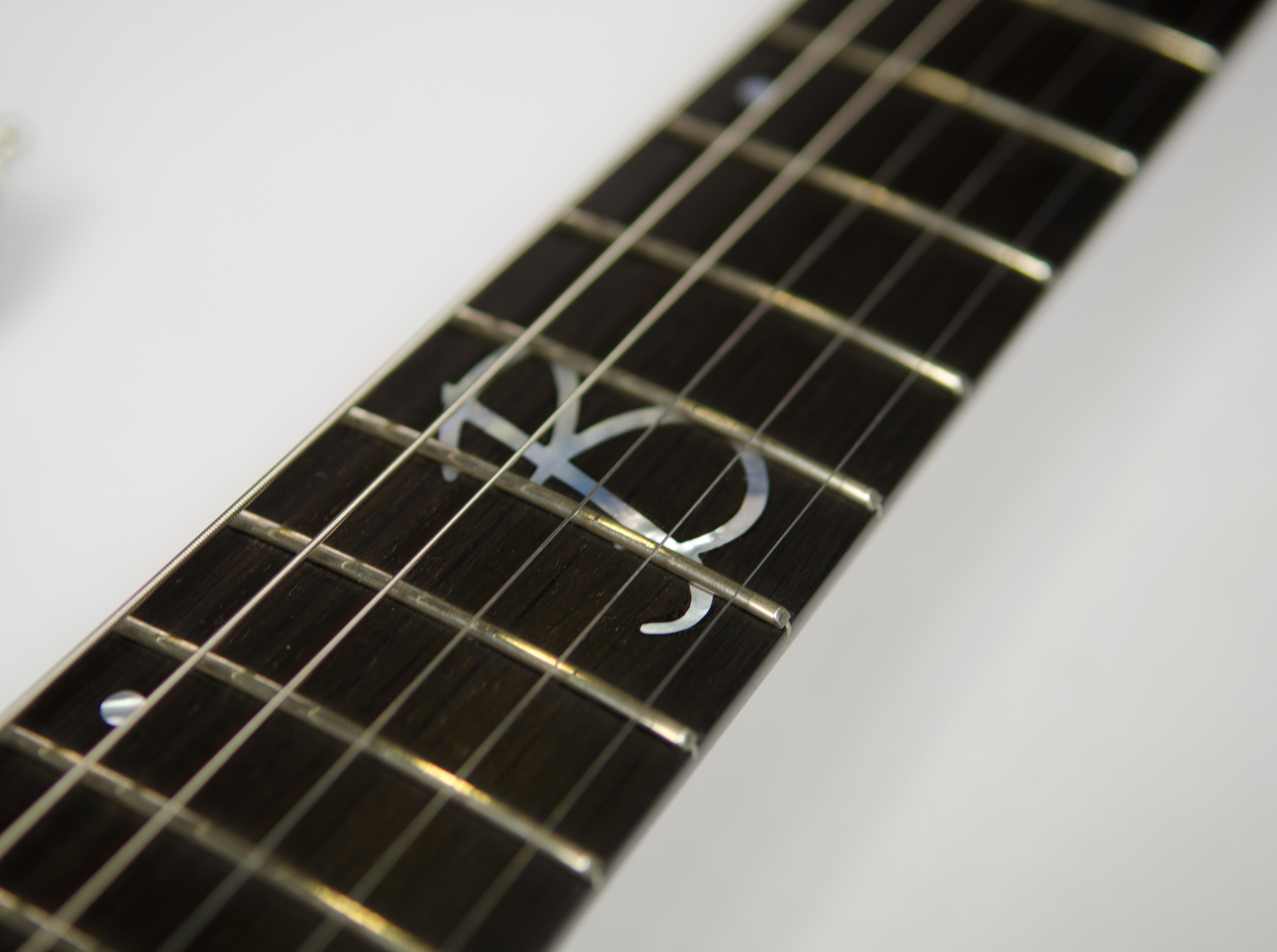 Jon Benn Inlaid logo in White MOP
